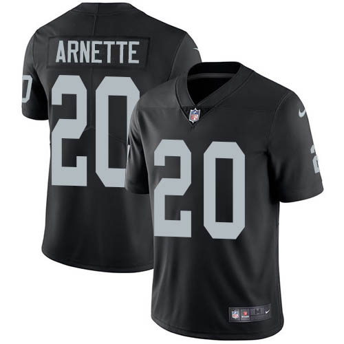 Las Vegas Raiders #20 Damon Arnette Black Team Color Men's Stitched Vapor Untouchable Limited Jersey Men's cheap jerseys for sale - CheapJerseys.Shop