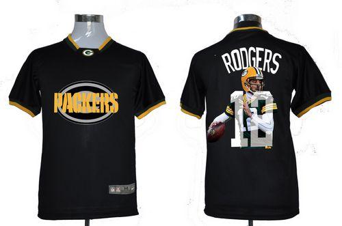 Packers #12 Aaron Rodgers Black Men's Game All Star Fashion Jersey cheap jerseys for sale - CheapJerseys.Shop