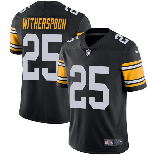 Steelers #25 Ahkello Witherspoon Black Alternate Men's Stitched Vapor Untouchable Limited Jersey cheap jerseys for sale - CheapJerseys.Shop