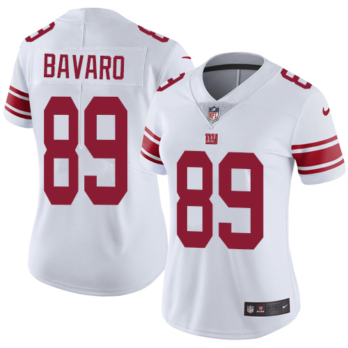 New York Giants #89 Mark Bavaro White Women's Stitched Vapor Untouchable Limited Jersey Womens cheap jerseys for sale - CheapJerseys.Shop