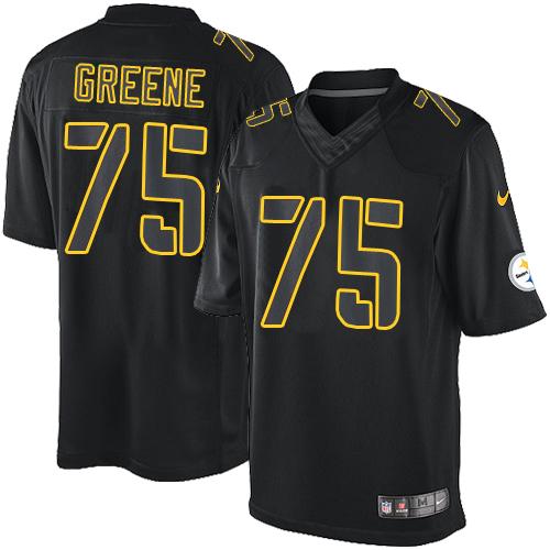 Pittsburgh Steelers #75 Joe Greene Black Men's Stitched Impact Limited Jersey Men's cheap jerseys for sale - CheapJerseys.Shop