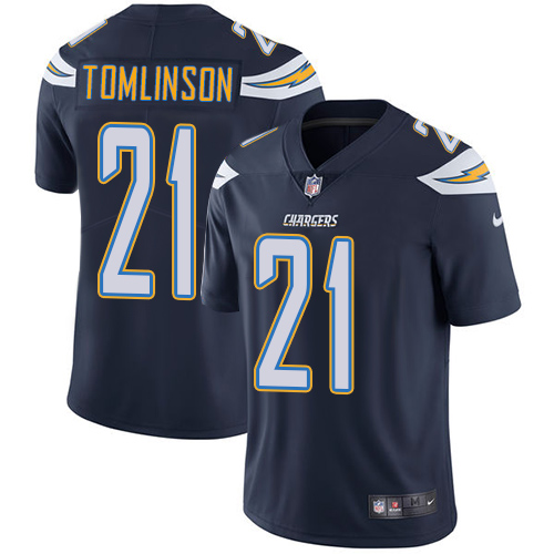 Chargers #21 LaDainian Tomlinson Navy Blue Team Color Men's Stitched Vapor Untouchable Limited Jersey cheap jerseys for sale - CheapJerseys.Shop