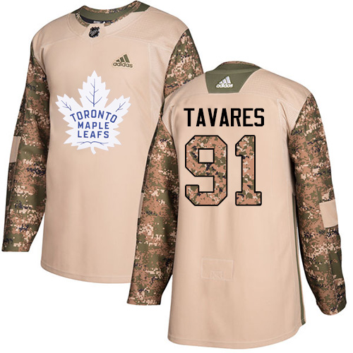 Maple Toronto Maple Leafs #91 John Tavares Camo Authentic 2017 Veterans Day Stitched Jersey Men's cheap jerseys for sale - CheapJerseys.Shop