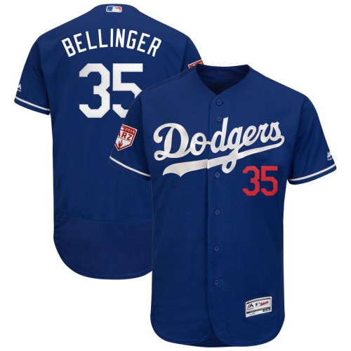 Los Angeles Dodgers #35 Cody Bellinger Royal 2019 Spring Training Flex Base Stitched Jersey Men's cheap jerseys for sale - CheapJerseys.Shop