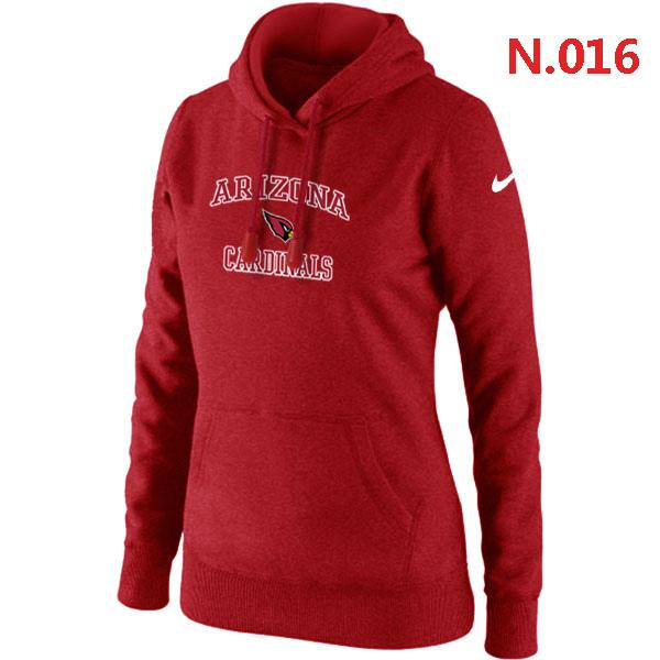 Women's Arizona Cardinals Heart & Soul Pullover Hoodie Red cheap jerseys for sale - CheapJerseys.Shop