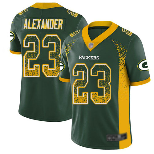 Packers #23 Jaire Alexander Green Team Color Men's Stitched Limited Rush Drift Fashion Jersey cheap jerseys for sale - CheapJerseys.Shop