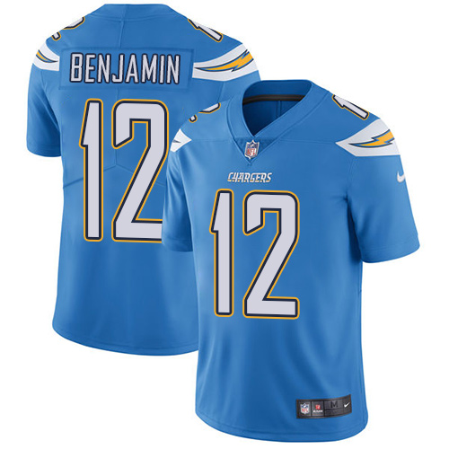 Los Angeles Chargers #12 Travis Benjamin Electric Blue Alternate Men's Stitched Vapor Untouchable Limited Jersey Men's cheap jerseys for sale - CheapJerseys.Shop