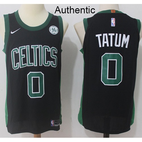 Boston Celtics #0 Jayson Tatum Black Authentic Statement Edition Jersey Mens cheap jerseys for sale - CheapJerseys.Shop