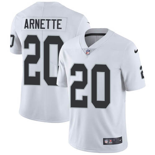 Las Vegas Raiders #20 Damon Arnette White Men's Stitched Vapor Untouchable Limited Jersey Men's cheap jerseys for sale - CheapJerseys.Shop