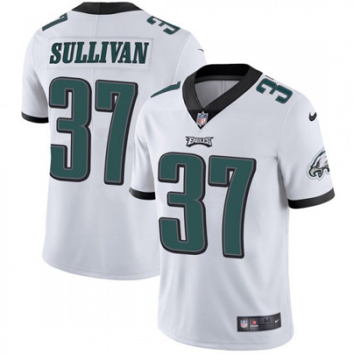 Philadelphia Eagles #37 Tre Sullivan White Men's Stitched Vapor Untouchable Limited Jersey Men's cheap jerseys for sale - CheapJerseys.Shop