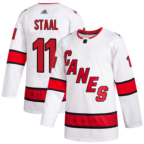Carolina Hurricanes #11 Jordan Staal White Road Authentic Stitched Youth Jersey Youth cheap jerseys for sale - CheapJerseys.Shop