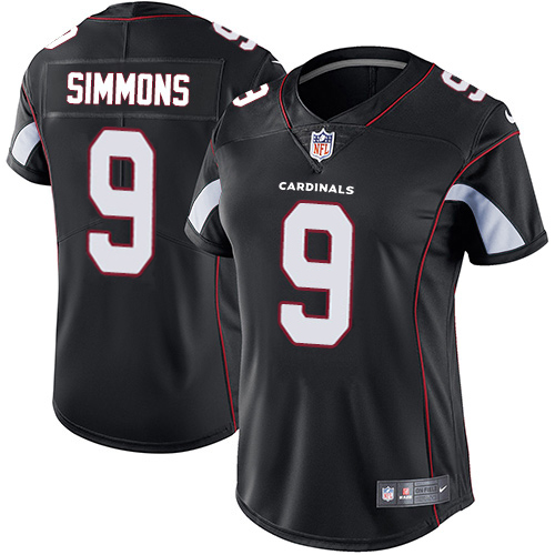 Cardinals #9 Isaiah Simmons Black Alternate Women's Stitched Vapor Untouchable Limited Jersey cheap jerseys for sale - CheapJerseys.Shop