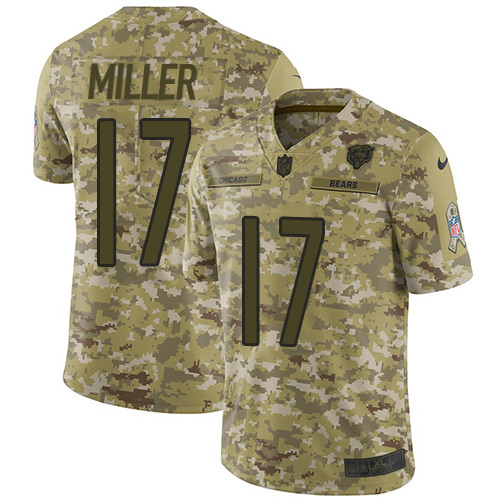 Chicago Bears #17 Anthony Miller Camo Youth Stitched Limited 2018 Salute to Service Jersey Youth cheap jerseys for sale - CheapJerseys.Shop