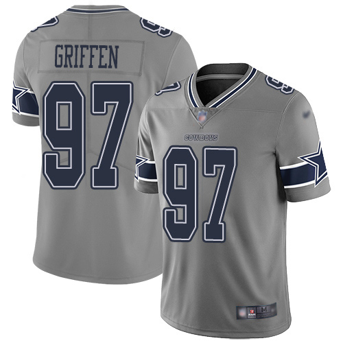 Dallas Cowboys #97 Everson Griffen Gray Youth Stitched Limited Inverted Legend Jersey Youth cheap jerseys for sale - CheapJerseys.Shop