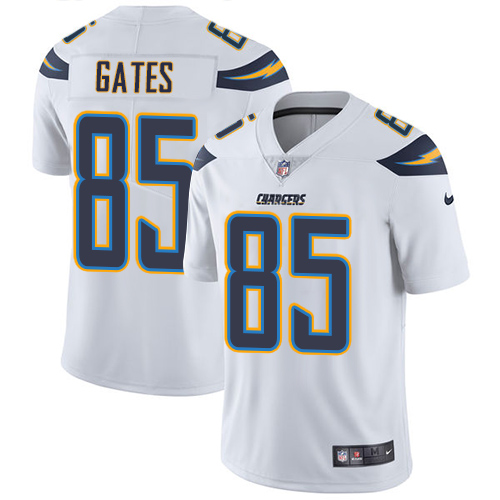 Los Angeles Chargers #85 Antonio Gates White Youth Stitched Vapor Untouchable Limited Jersey Youth cheap jerseys for sale - CheapJerseys.Shop