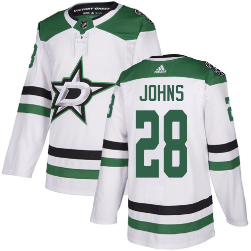 Dallas Stars #28 Stephen Johns White Road Authentic Youth Stitched Jersey Youth cheap jerseys for sale - CheapJerseys.Shop