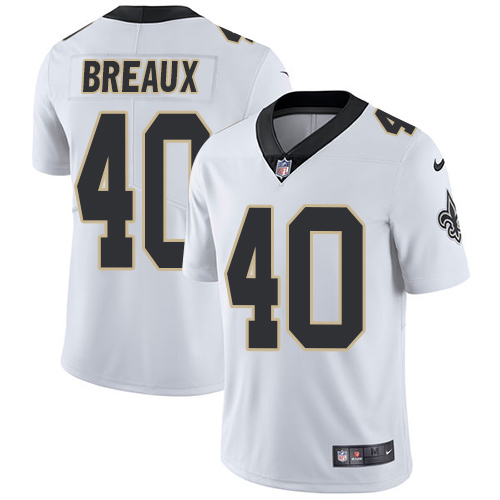 New Orleans Saints #40 Delvin Breaux White Men's Stitched Vapor Untouchable Limited Jersey Men's cheap jerseys for sale - CheapJerseys.Shop