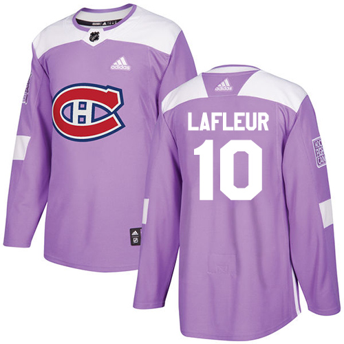 Montreal Canadiens #10 Guy Lafleur Purple Authentic Fights Cancer Stitched Jersey Men's cheap jerseys for sale - CheapJerseys.Shop