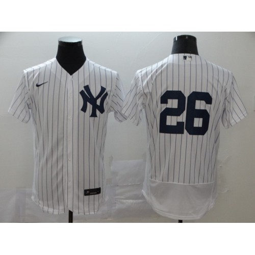 New York New York Yankees #26 DJ LeMahieu Men's White Navy Home 2020 Authentic Player Jersey Men's cheap jerseys for sale - CheapJerseys.Shop