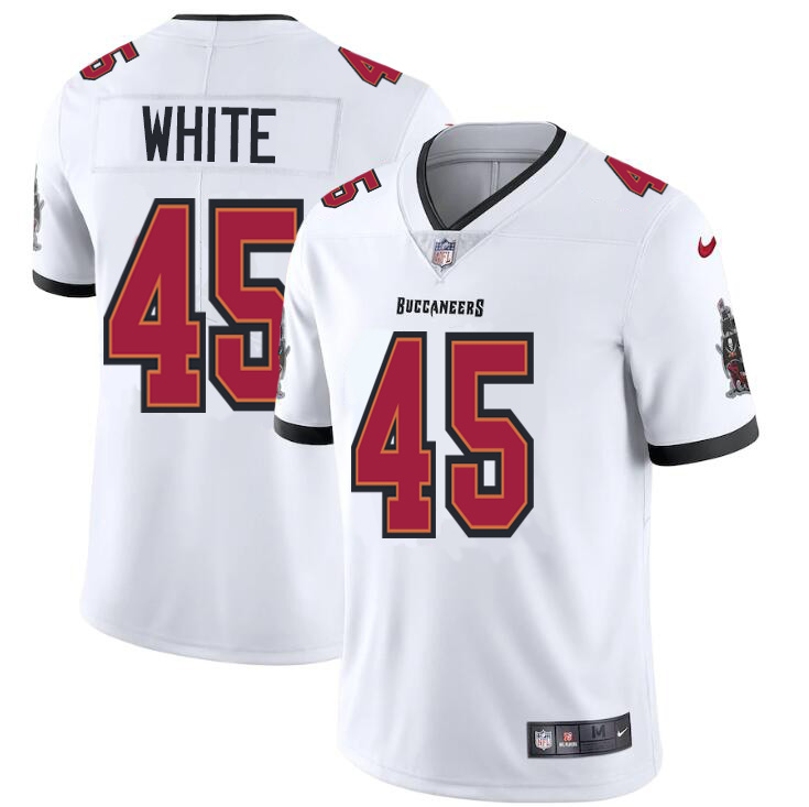 Tampa Bay Buccaneers #45 Devin White Youth White Vapor Limited Jersey cheap jerseys for sale - CheapJerseys.Shop