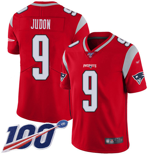 Patriots #9 Matt Judon Red Youth Stitched Limited Inverted Legend 100th Season Jersey cheap jerseys for sale - CheapJerseys.Shop