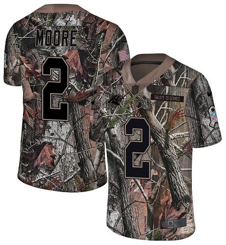 Panthers #2 DJ Moore Camo Men's Stitched Limited Rush Realtree Jersey cheap jerseys for sale - CheapJerseys.Shop
