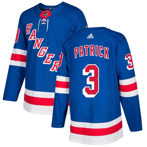 New York Rangers #3 James Patrick Royal Blue Home Authentic Stitched Jersey Men's cheap jerseys for sale - CheapJerseys.Shop