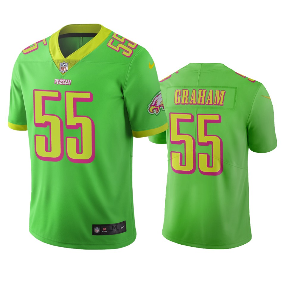 Philadelphia Eagles #55 Brandon Graham Green Vapor Limited City Edition Jersey cheap jerseys for sale - CheapJerseys.Shop