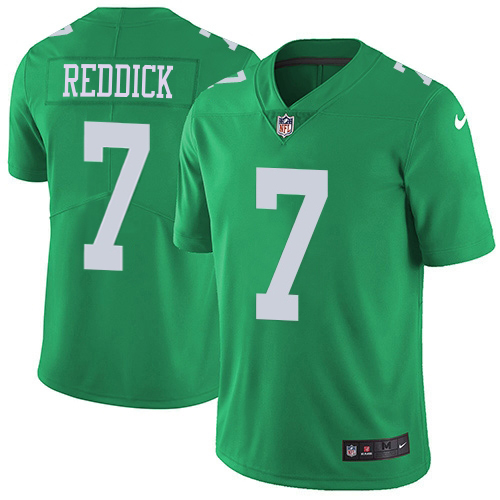 Eagles #7 Haason Reddick Green Men's Stitched Limited Rush Jersey cheap jerseys for sale - CheapJerseys.Shop