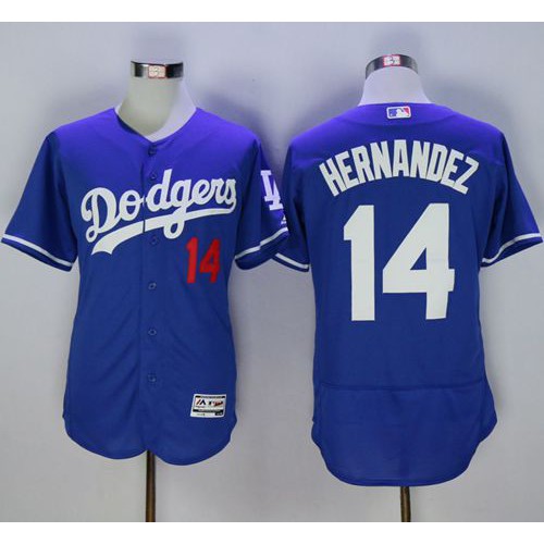 Los Angeles Dodgers #14 Enrique Hernandez Blue Flexbase Authentic Collection Stitched Jersey Men's cheap jerseys for sale - CheapJerseys.Shop