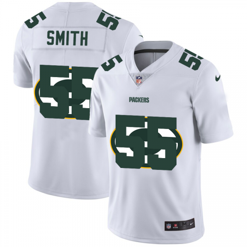 Green Bay Green Bay Packers #55 Za'Darius Smith White Men's Team Logo Dual Overlap Limited Jersey Men's cheap jerseys for sale - CheapJerseys.Shop