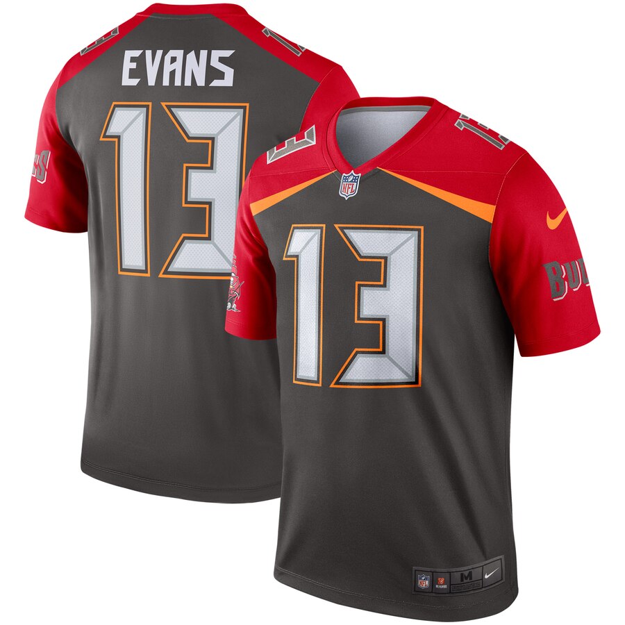 Tampa Bay Buccaneers #13 Mike Evans Inverted Legend Jersey Brown cheap jerseys for sale - CheapJerseys.Shop