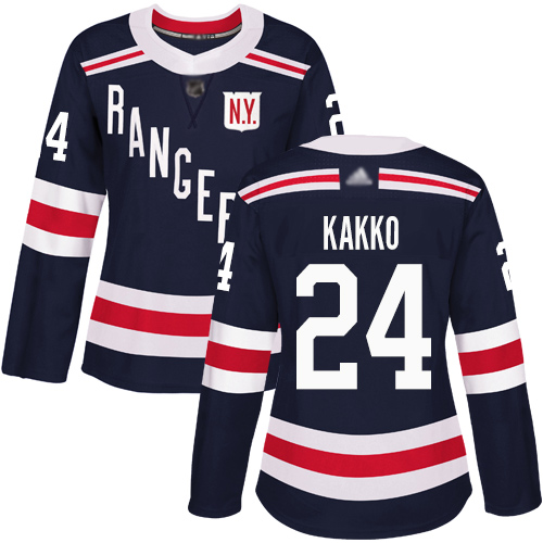 New York Rangers #24 Kaapo Kakko Navy Blue Authentic 2018 Winter Classic Women's Stitched Jersey Womens cheap jerseys for sale - CheapJerseys.Shop