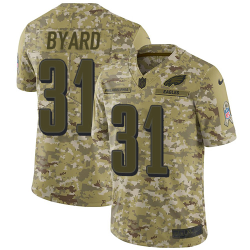 Eagles #31 Kevin Byard Camo Men's Stitched Limited 2018 Salute To Service Jersey cheap jerseys for sale - CheapJerseys.Shop