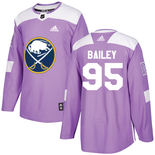 Buffalo Sabres #95 Justin Bailey Purple Authentic Fights Cancer Stitched Jersey Men's cheap jerseys for sale - CheapJerseys.Shop
