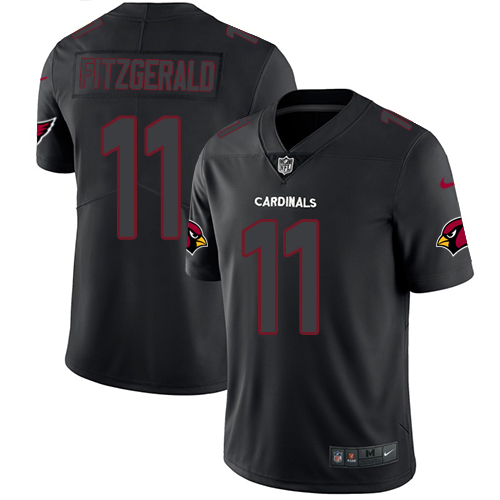Cardinals #11 Larry Fitzgerald Black Men's Stitched Limited Rush Impact Jersey cheap jerseys for sale - CheapJerseys.Shop