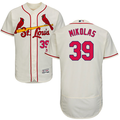 St.Louis Cardinals #39 Miles Mikolas Cream Flexbase Authentic Collection Stitched Jersey Men's cheap jerseys for sale - CheapJerseys.Shop