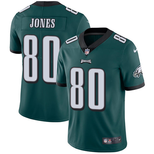 Eagles #80 Julio Jones Green Team Color Youth Stitched Vapor Untouchable Limited Jersey cheap jerseys for sale - CheapJerseys.Shop