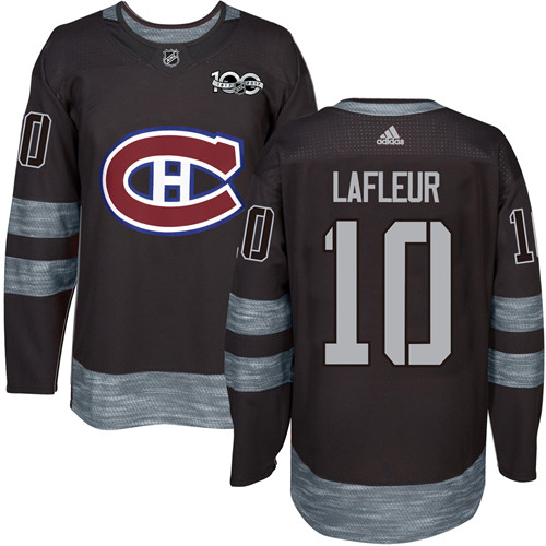 Montreal Canadiens #10 Guy Lafleur Black 1917-2017 100th Anniversary Stitched Jersey Men's cheap jerseys for sale - CheapJerseys.Shop
