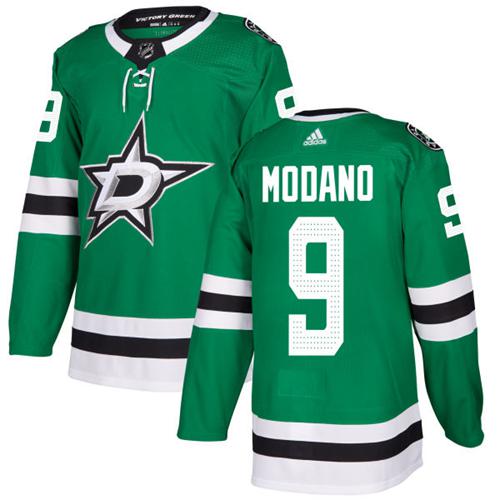 Dallas Stars #9 Mike Modano Green Home Authentic Stitched Jersey Men's cheap jerseys for sale - CheapJerseys.Shop