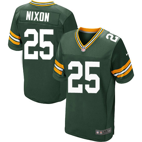Packers #25 Keisean Nixon Green Team Color Men's Stitched Elite Jersey cheap jerseys for sale - CheapJerseys.Shop