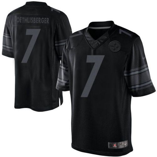 Pittsburgh Steelers #7 Ben Roethlisberger Black Men's Stitched Drenched Limited Jersey Men's cheap jerseys for sale - CheapJerseys.Shop