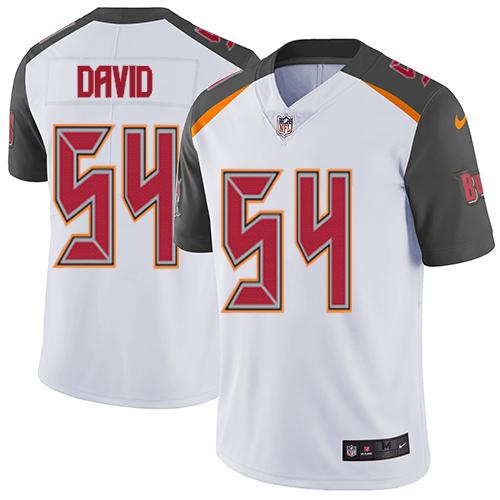 Buccaneers #54 Lavonte David White Men's Stitched Vapor Untouchable Limited Jersey cheap jerseys for sale - CheapJerseys.Shop