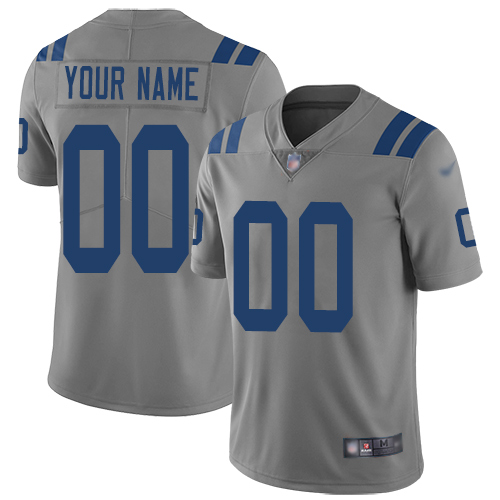 Indianapolis Colts Customized Gray Men's Stitched Limited Inverted Legend Jersey cheap jerseys for sale - CheapJerseys.Shop