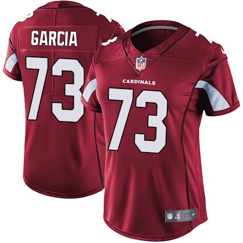 Arizona Cardinals #73 Max Garcia Red Team Color Women's Stitched Vapor Untouchable Limited Jersey Womens cheap jerseys for sale - CheapJerseys.Shop