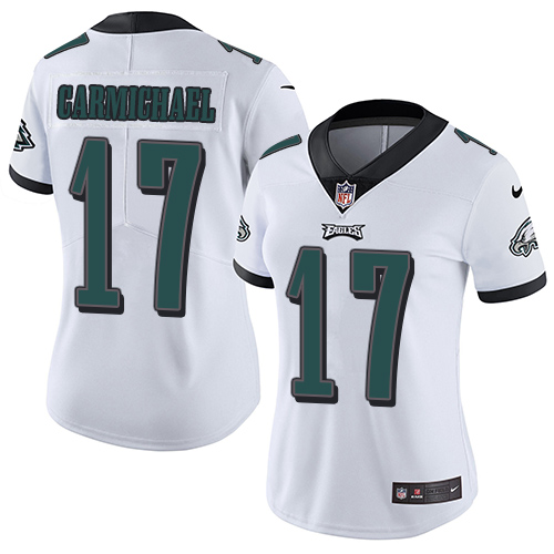 Philadelphia Eagles #17 Harold Carmichael White Women's Stitched Vapor Untouchable Limited Jersey Womens cheap jerseys for sale - CheapJerseys.Shop
