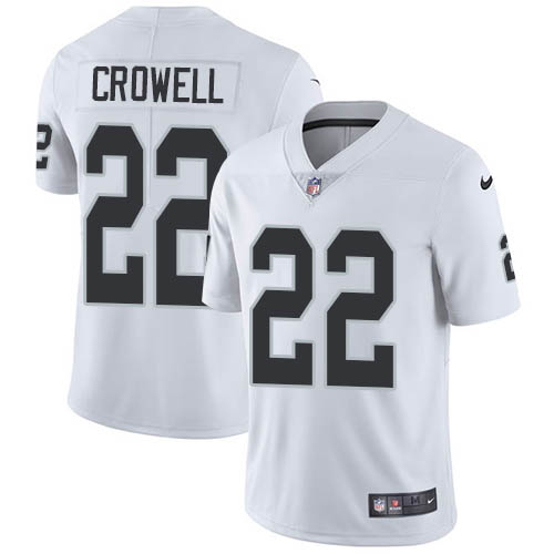 Las Vegas Raiders #22 Isaiah Crowell White Men's Stitched Vapor Untouchable Limited Jersey Men's cheap jerseys for sale - CheapJerseys.Shop
