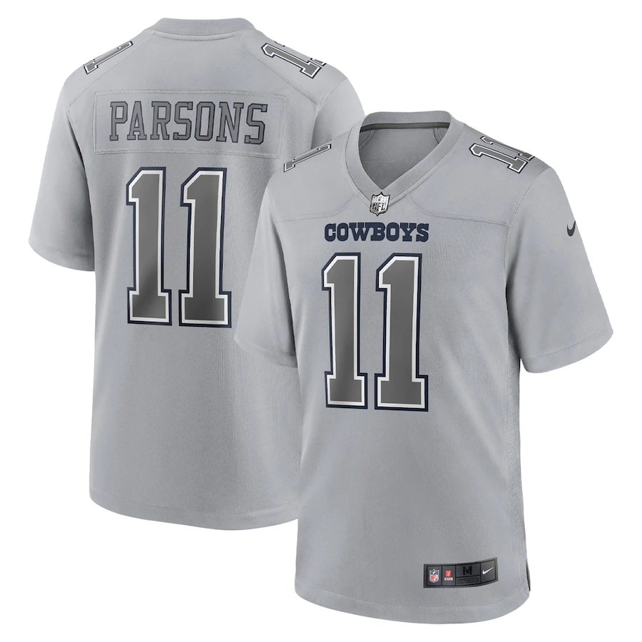 Dallas Cowboys #11 Micah Parsons Men's Gray Atmosphere Fashion Game Jersey cheap jerseys for sale - CheapJerseys.Shop