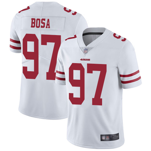 49ers #97 Nick Bosa White Men's Stitched Vapor Untouchable Limited Jersey cheap jerseys for sale - CheapJerseys.Shop