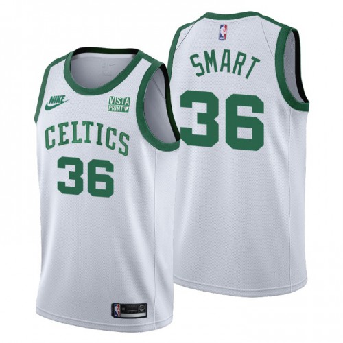 Boston Boston Celtics #36 Marcus Smart Youth Releases Classic Edition 75th Anniversary Jersey White Youth cheap jerseys for sale - CheapJerseys.Shop